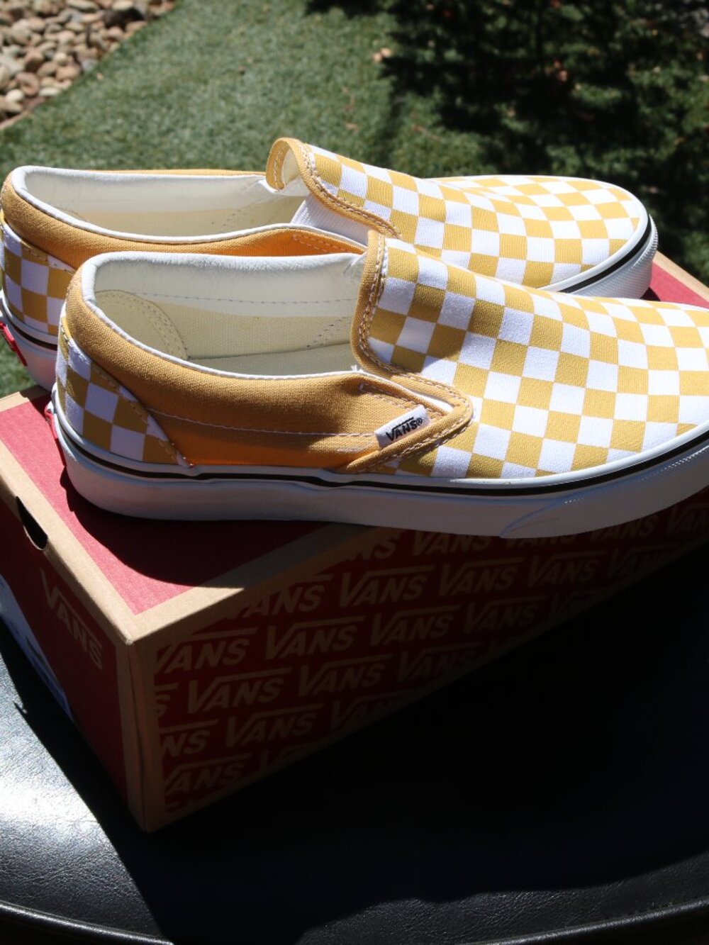 VANS classic slip on yellow checkerboard - Picture 10 of 10
